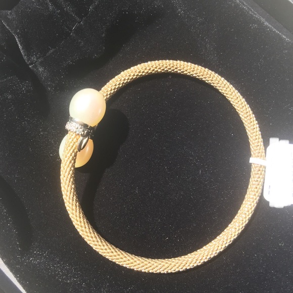 🆕 Pearl/Gold Bracelet - Picture 5 of 9